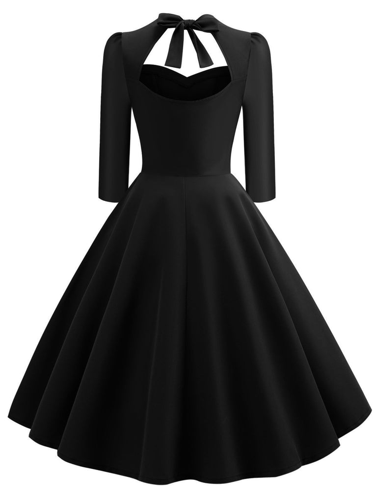 vintage black dress